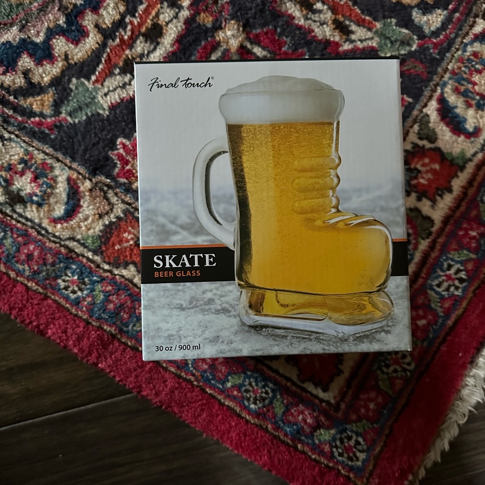 NIB Skate Beer Glass